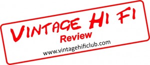 logo vintage hi fi review bianco