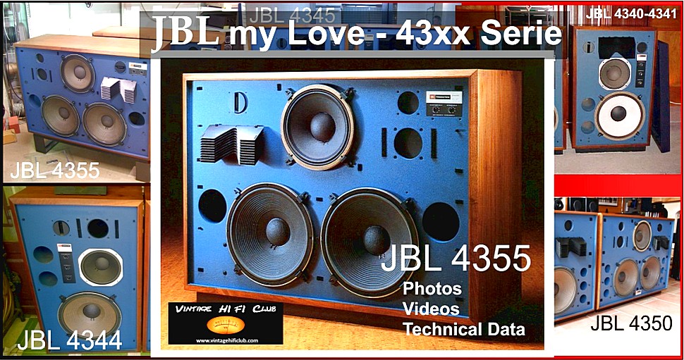 Vintage HiFi Club JBL Love 4355 Vintage HiFi Club